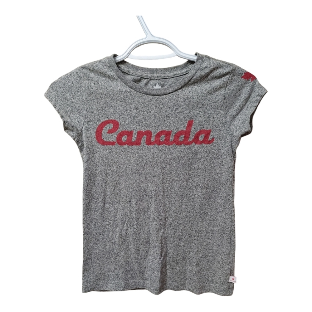 Canadiana Grey Kids T-Shirt